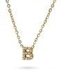 Collar stones dorado inicial letra b anartxy 1