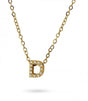 Collar stones dorado inicial letra d anartxy 1