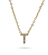Collar stones dorado inicial letra t anartxy 1