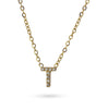Collar stones dorado inicial letra t anartxy 1