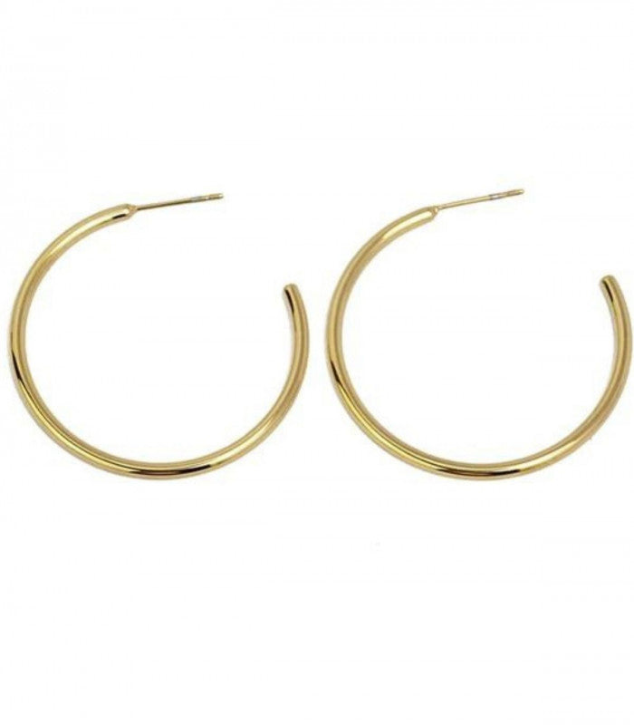Pendiente aro marisol dorado anartxy 2