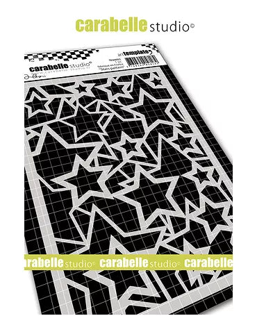 STENCIL CARABELLE Stars pattern by Alexi 1