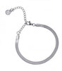 Pulsera lana plateado anartxy 1