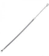 Pulsera snake plateado 4mm anartxy 2