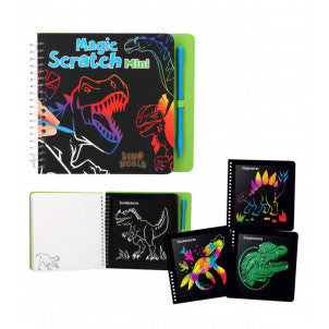Mini magic scratch book dino world 1