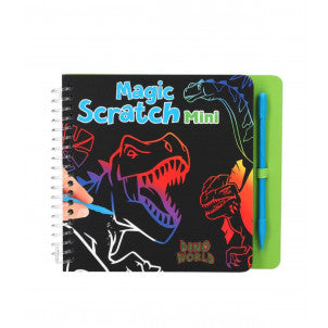 Mini magic scratch book dino world 2