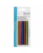 SILICONA barritas de recambio 6 ud 7mm BRILLANTINA COLORES VARIADOS 1