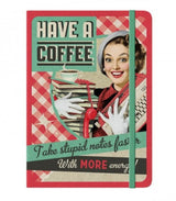 Cuaderno a5 have a coffee nostalgic art 1