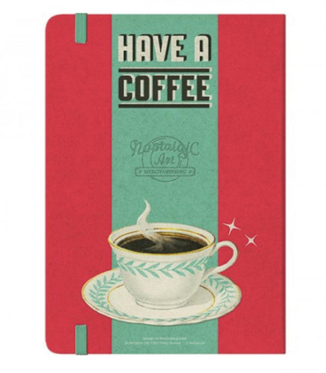 Cuaderno a5 have a coffee nostalgic art 2