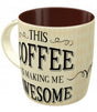 Taza word up awesome coffee nostalgic art 1