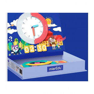 Juego magnetico aprendizaje de la hora mieredu 2