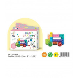 Crayones en bloque autobus escolar haku yoka 2