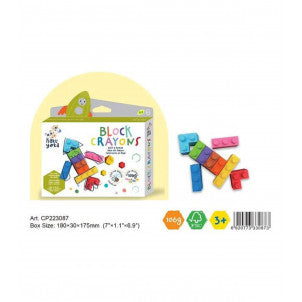 Crayones en bloque cohete haku yoka 2
