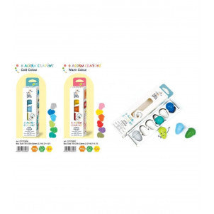 Crayones bellota colores calidos haku yoka 2