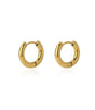 Pendiente aro dorado 16mm anartxy 1