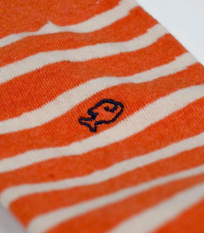 Calcetines rayures orange billy belt 2