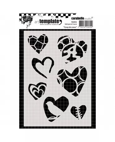 STENCIL CARABELLE Coup De Coeur 1