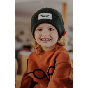 Gorro urban verde oscuro hello hossy 1