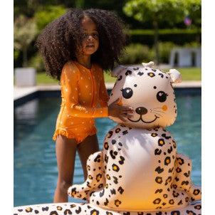 Piscina de aventuras beige leopard swim essentials 2