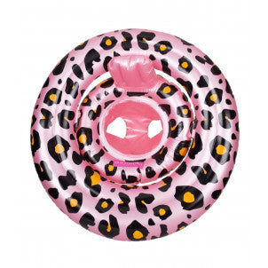 Flotador bebe rose gold leopard swim essentials 2