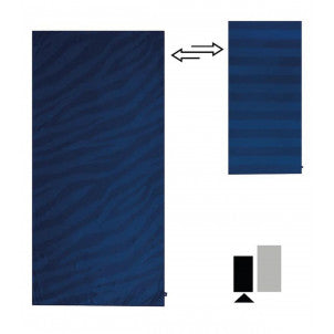 Toalla microfibra dark blue zebra swim essentials 1