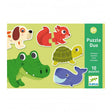 Puzzle duo animales djeco 1