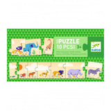 Puzzle pequeños y grandes djeco 1