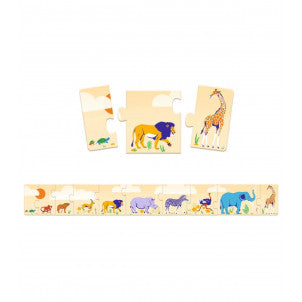 Puzzle pequeños y grandes djeco 2