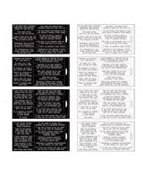 Tim Holtz Libro de Pegatinas Big Talk Snarky 88pc 2