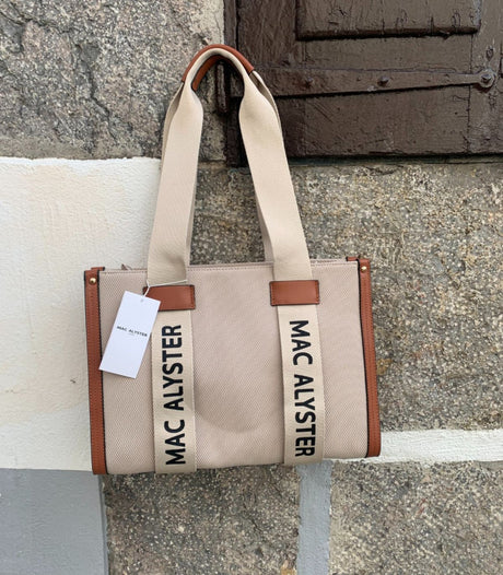 Bolso mac alyster iconique miss clover cognac 1