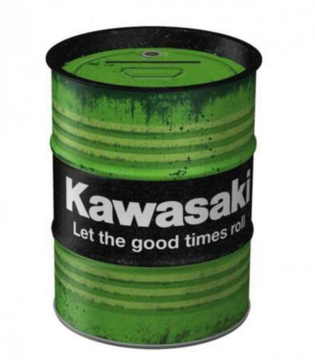 Hucha barril kawasaki nostalgic art 1