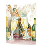 Tarjeta 3D, POSTAL SWING BOTELLA CHAMPAGNE 1