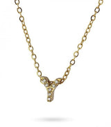 Collar stones dorado inicial letra y anartxy 1