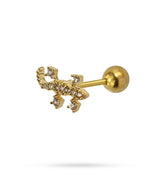 Piercing figura dradon dorado anartxy 1