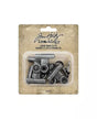 Tim Holtz Idea-ology Clips Bisagra Grande 8pc 1