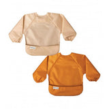 Pack 2 baberos c/mangas cinnamon+arena t-l tiny twinkle 1