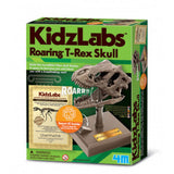 Craneo de dinosaurio mecanico kidzlabs 4m 1