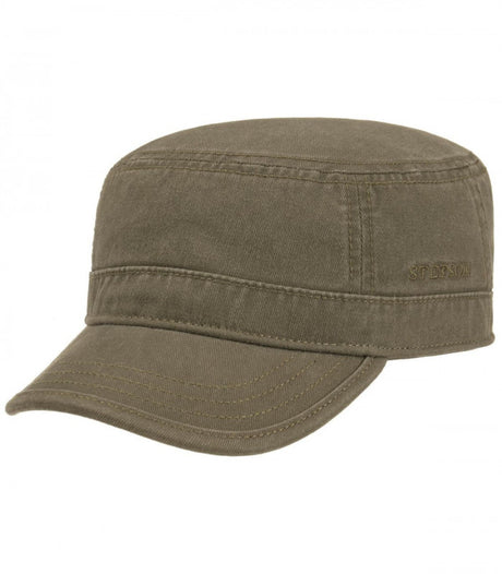 Gorra army cap cotton olive stetson 1