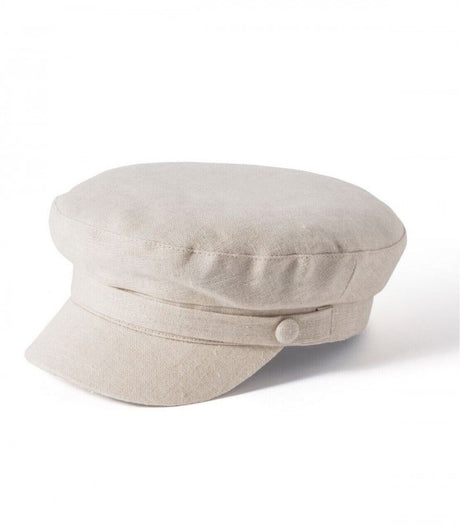 Gorra irish linen mariner natural failsworth 1