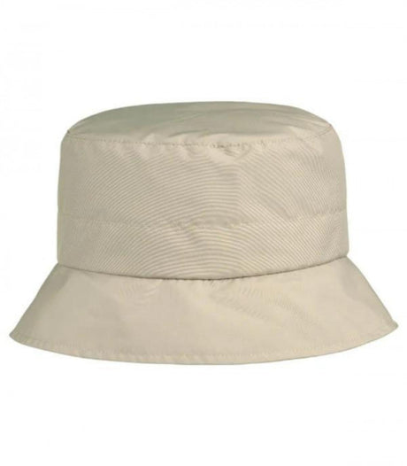 Sombrero de lluvia ajustable beige loevenich 1