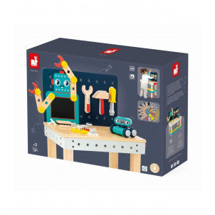 Gran banco robot bricokids janod 2