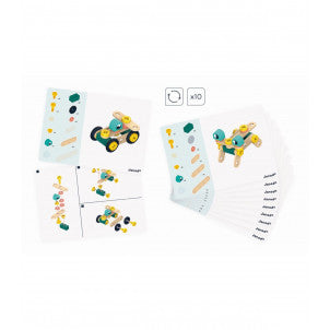 Bote 50 piezas bricokids janod 2