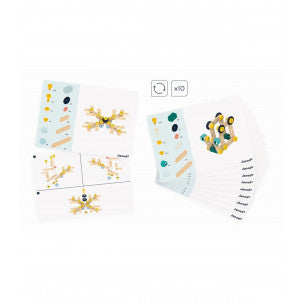 Bote 100 piezas bricokids janod 2