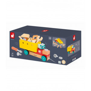 Camion de tirar bricolaje bricokids janod 1
