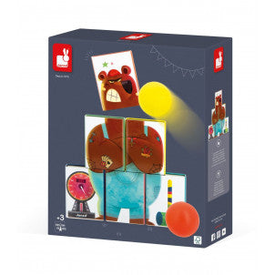 Juego de punteria del sr. oso applepop janod 1