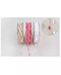 CORDON CON CADENETA Y FLECOS ROSA 1