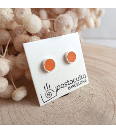 Pendiente mini orange pastacuita 1