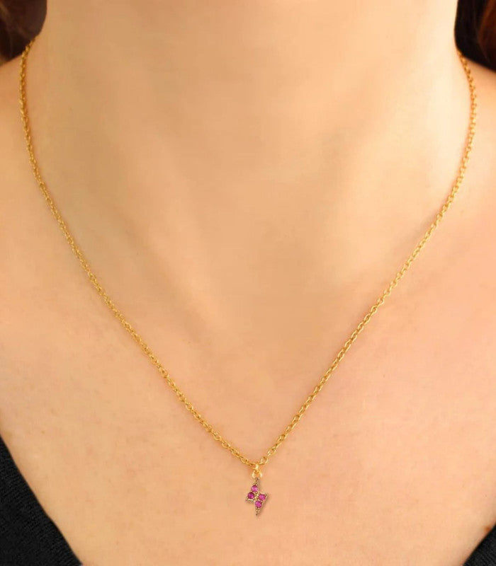 Collar rayo fucsia anartxy 2