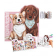 Doggy libro para colorear kitty and doggy top model 1