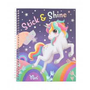 Libro para colorear stick & shine ylvi 2